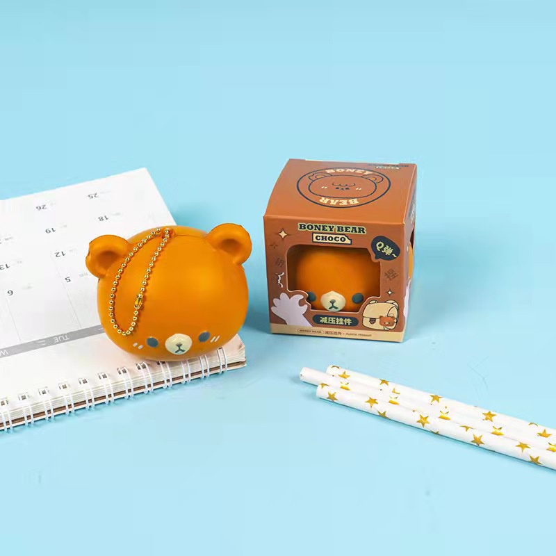 Móc Chìa Khóa - Mặt Dây Chuyền Thú Mềm Trang Trí Điện Thoại - Túi Xách Cao Cấp MaiHe - Squishy