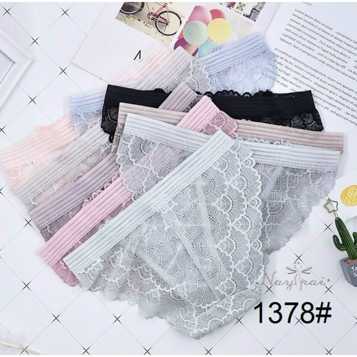 1 chiếc quần lót ren nữ - lưng dây sexy cao cấp (freesize 40-55kg) - quần sịp nữ sexy - HIN Fashion N13-1