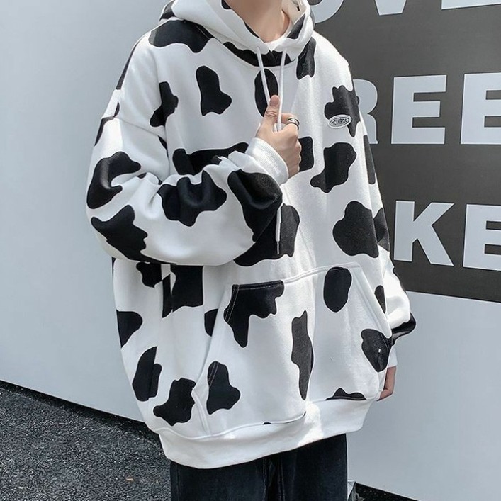 ÁO HOODIE - ÁO KHOÁC NỈ NGOẠI Bò Sữa Cổ Chui (HD2420 - IN 3D) (Tino Shop) | BigBuy360 - bigbuy360.vn