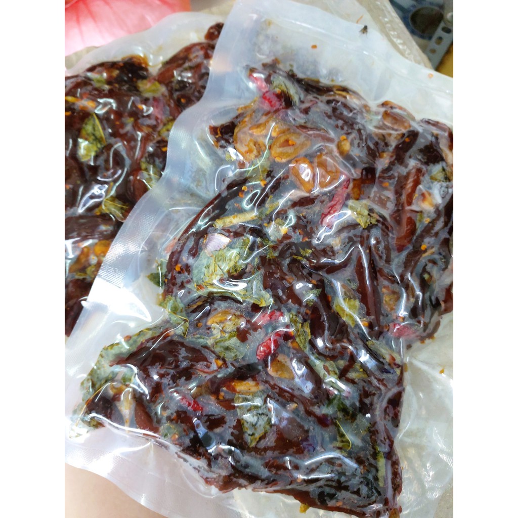 🍃 500GR KHÔ BÒ HỒNG NGỰ ĐẬP CHÁY TỎI LÁ CHANH NGON 🍃 | BigBuy360 - bigbuy360.vn