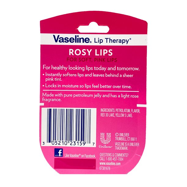 Son dưỡng môi Vaseline hồng hủ