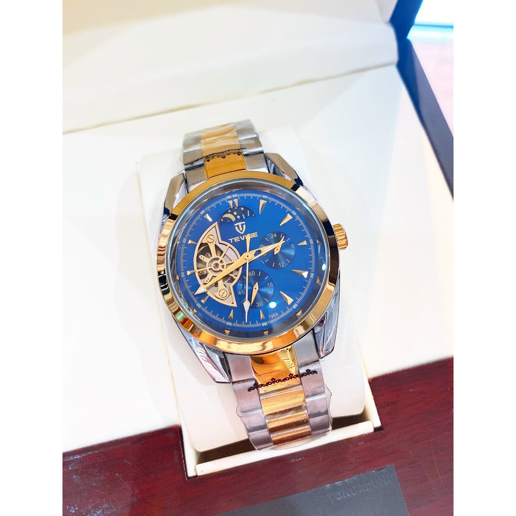[XẢ KHO GIÁ SỈ] Đồng Hồ Nam Cơ Lộ Tim Tevise Sang Trọng | BigBuy360 - bigbuy360.vn