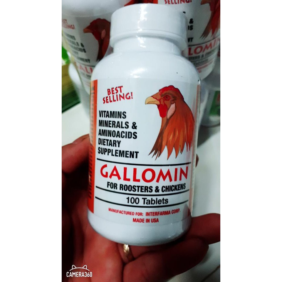 Thuốc nuôi cho gà tăng po lông bóng mượt Galomin