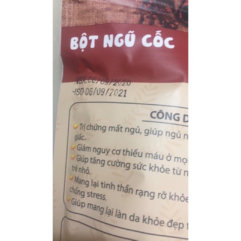 Bột ngũ cốc gia truyền Navan 800gr date mới