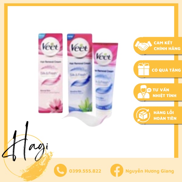 Kem tẩy lông Veet 100ml Pháp - Guu