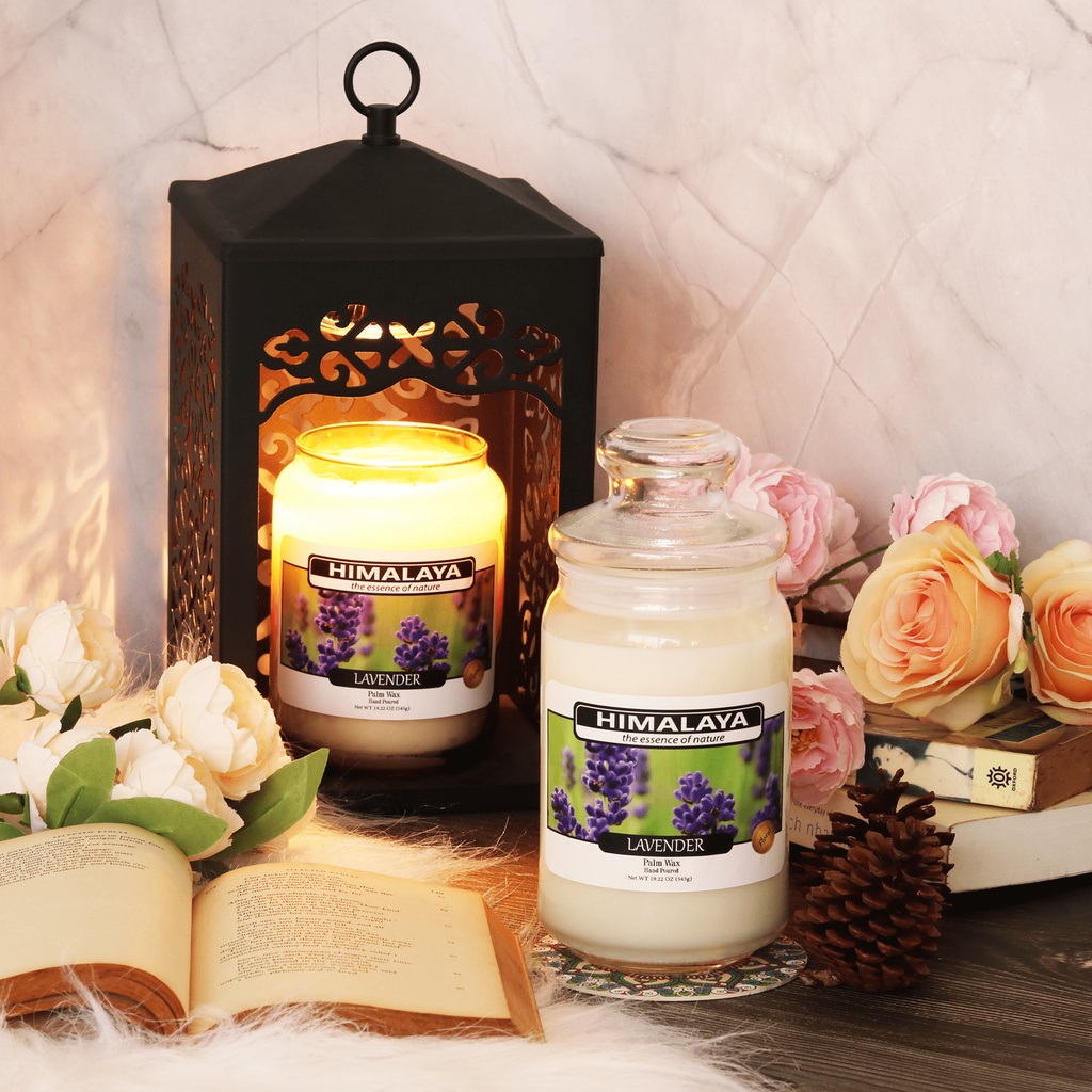 Nến thơm Himalaya hương Lavender 140g/343g/545g