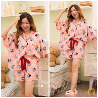 𝑩𝑼𝑭𝑭𝑬𝑻 𝑺𝑻𝑶𝑹𝑬 - Bộ Ngủ Pijama Lụa Mịn Cánh Dơi 🤗