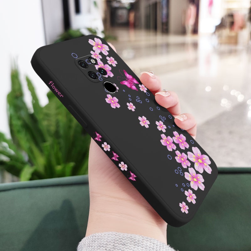 Ốp Điện Thoại Silicon Dẻo Họa Tiết Bươm Bướm Độc Đáo Cho Huawei Mate 20 Pro P Smart 2021 Y7A Nova 5t