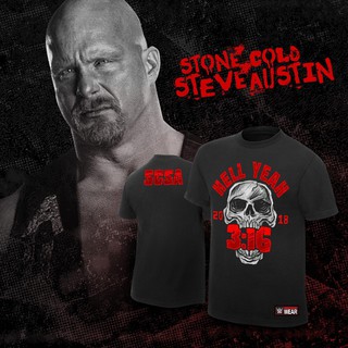 Áo phông WWE Stone Cole Steve Austin "Hell Yeah"