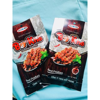 Snack vị bò khô gói