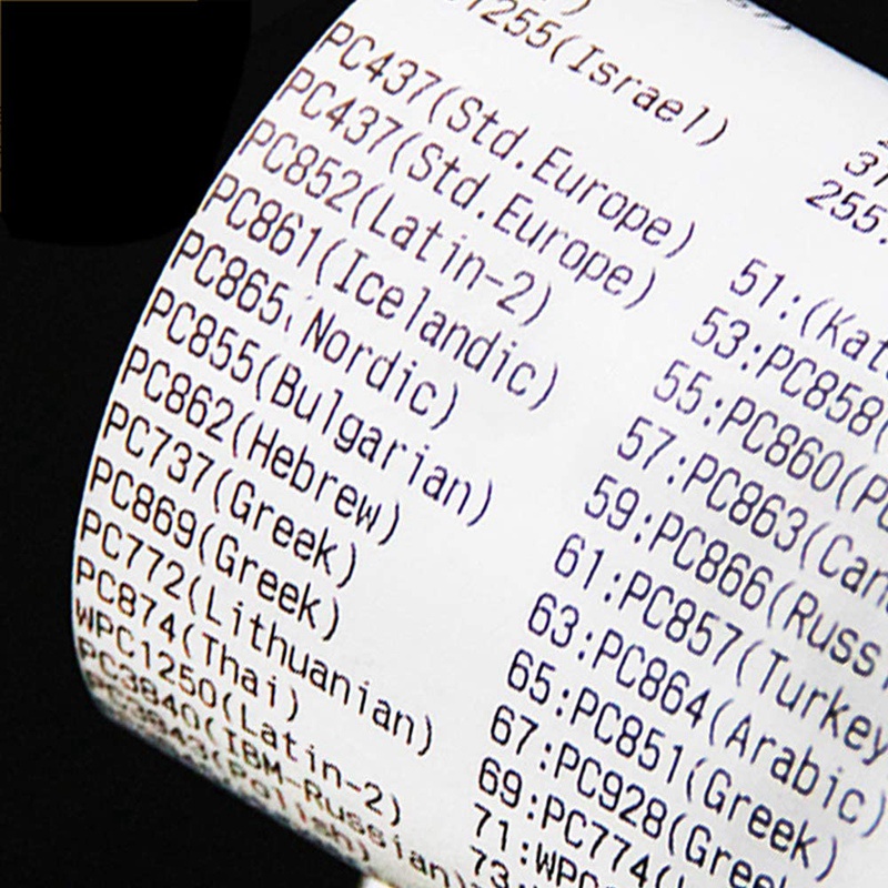 Bộ 10 Cuộn Giấy Nhiệt Mini 58mm 30mm Cho Máy In Hóa Đơn