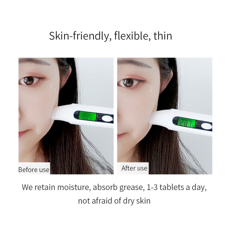 Bộ 300/3 Gói Giấy Thấm Dầu Trà Xanh Làm Sạch Da Mặt