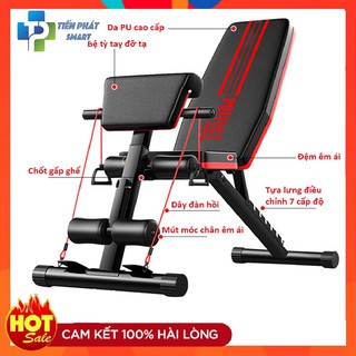 Ghế Tập Gym, Tập Tạ Đa Năng Hỗ Trợ Tập Cơ Tay, Bắp Tay, Cơ Bụng P189 Tienphatsmart( Bảo Hành 12 Tháng)