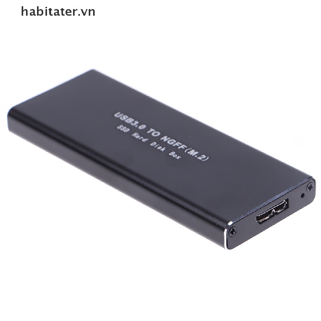 Khay Đựng Ổ Cứng Ngoài M.2 NGFF SATA SSD Sang USB 3.0 Type C