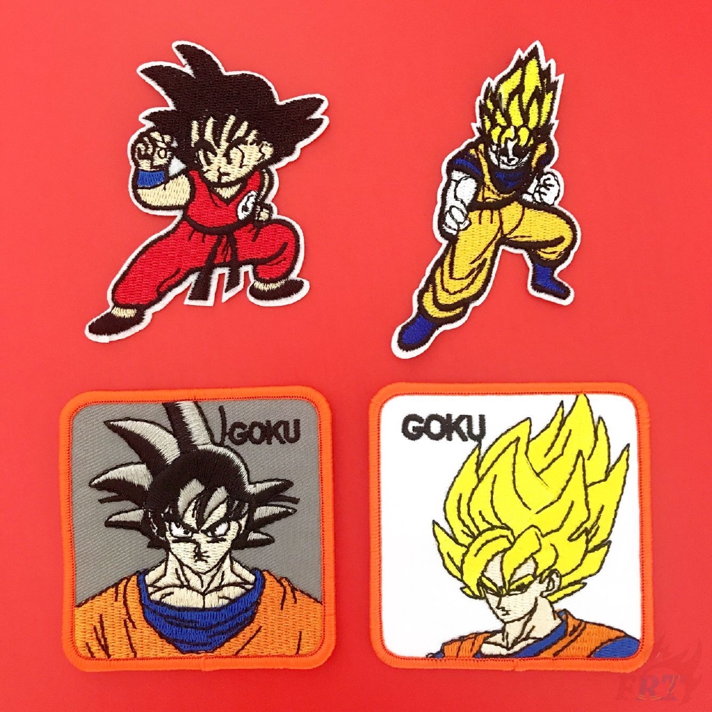 ☸ Anime：DRAGON BALL S-3 Patch ☸ 1Pc Son Goku Diy Sew on Iron on Patch