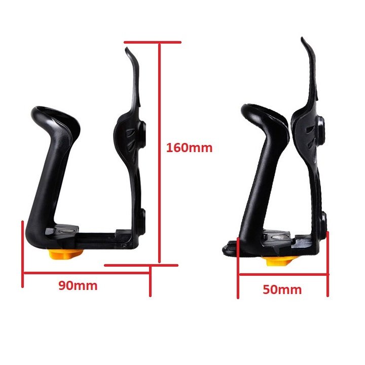 GIÁ TREO BÌNH NƯỚC GẮN XE ĐẠP CÓ THỂ ĐIỀU CHỈNH KÍCH THƯỚC CHAI NƯỚC chọn phân loại màu - DIY972