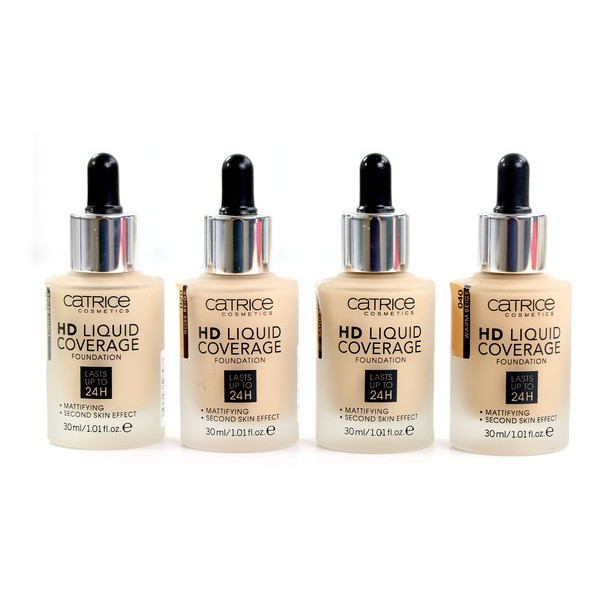 Kem nền Catrice HD Liquid Coverage Foundation 30ml