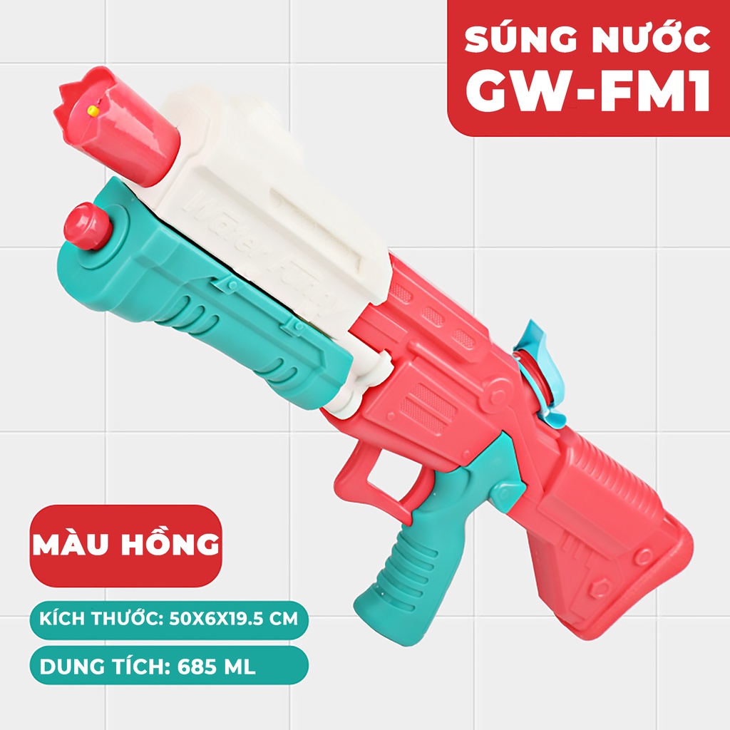 Súng Nước Đồ Chơi SG-1, Phụ Kiện Đi Biển, Tặng Kèm Kính Bảo Vệ Mắt