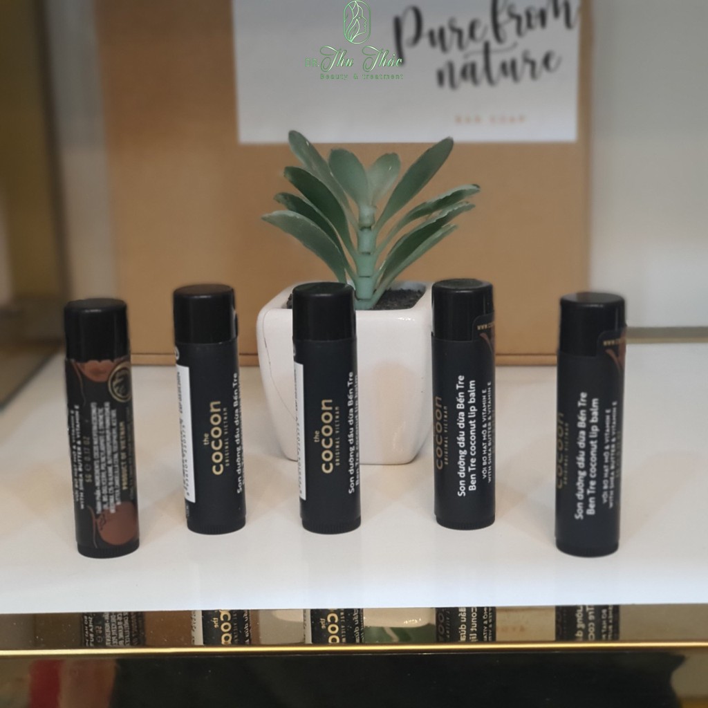 Son dưỡng môi dầu dừa bến tre the cocoon cấp ẩm, chống nứt nẻ môi 5g | BigBuy360 - bigbuy360.vn