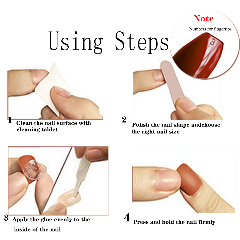 Set 24 Móng Tay Giả Bằng Acrylic Họa Tiết Da Báo Dạ Quang Độc Đáo