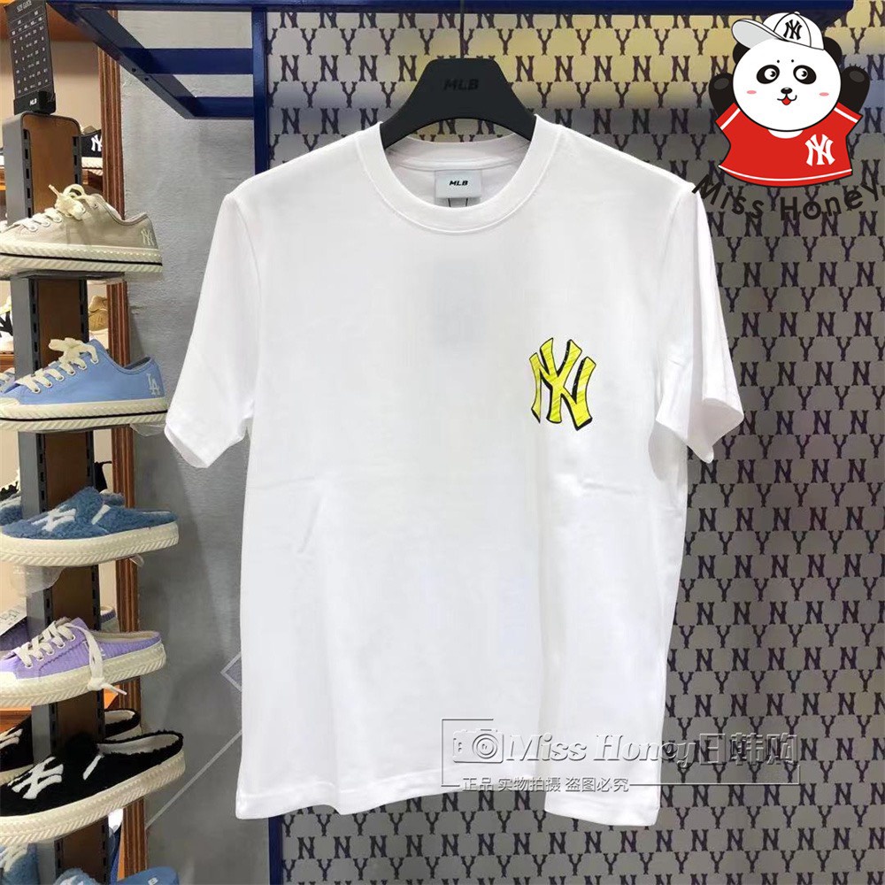 Áo thun tay lỡ MLB hình khối , áo thun form rộng unisex nam nữ , comer_vn