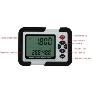 Máy dò khí co2 ht-2000