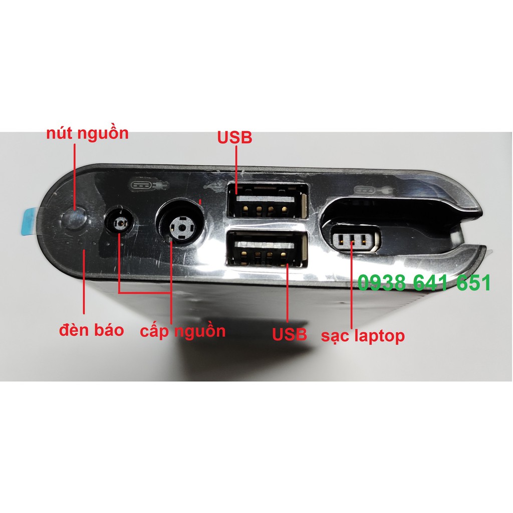 Pin sạc dự phòng laptop Dell Power Bank Plus  New 100%