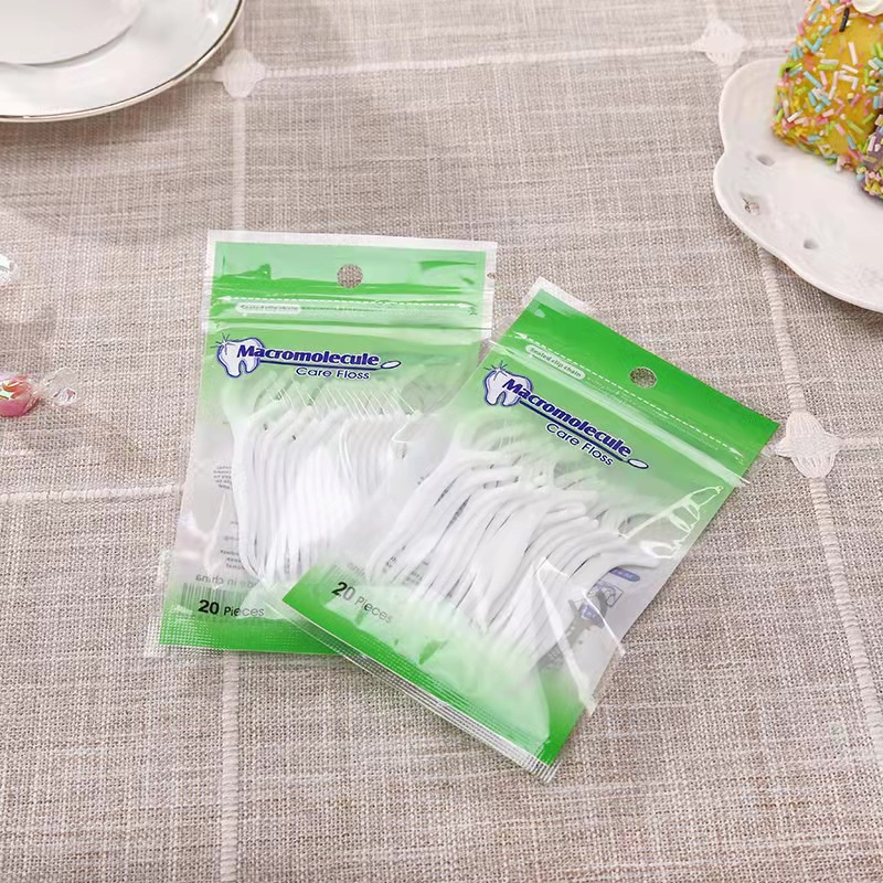 Tăm Chỉ Nha Khoa Hộp 50 Cây, Sợi Chỉ Mỏng - Bền, Dễ Dàng Làm Sạch Kẽ Răng - G18