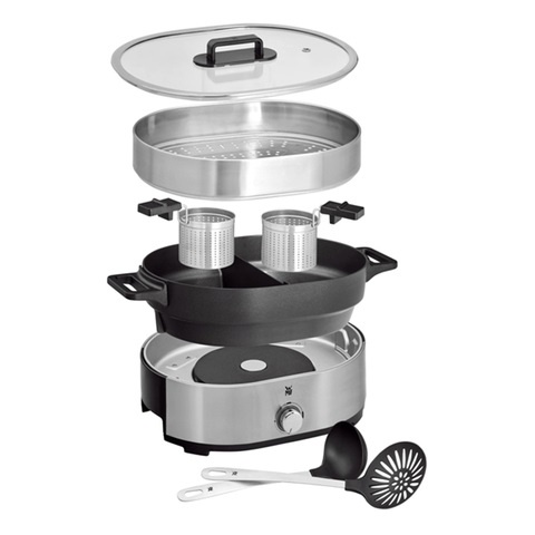 Nồi Lẩu Và Hấp WMF Lono Hot Pot &amp; Steam [Hàng Đức]