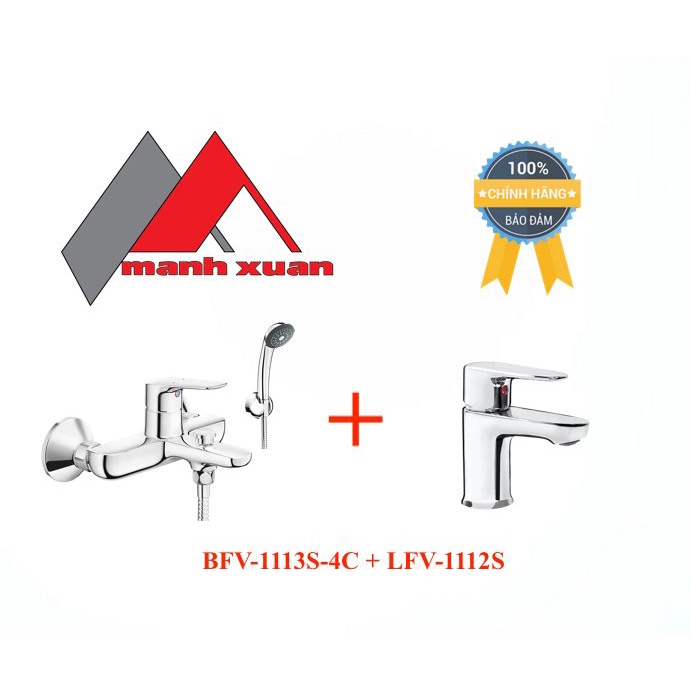 Combo trọn bộ INAX BFV-1113S-4C + LFV-1112S
