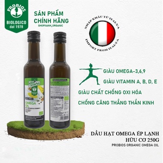 Dầu Hạt Omega Ép Lạnh Hữu Cơ 250ml ProBios Cải Thiện Sức Khỏe, Tốt Cho Trí Não, Giảm Bệnh Tim Mạch