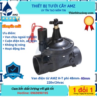 Van điện từ - van từ ngoài trời 60 mm - 220v/24v - van điện thường đóng