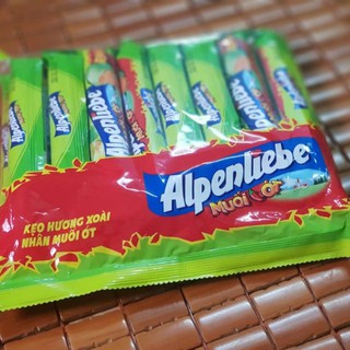 Kẹo Alpenliebe hương xoài nhân muối ớt thỏi 9 viên