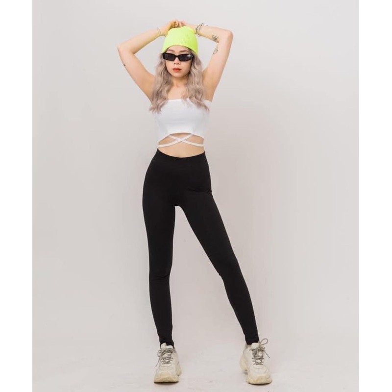 Legging thái chất dày mẫu có túi [Hàng sẵn]