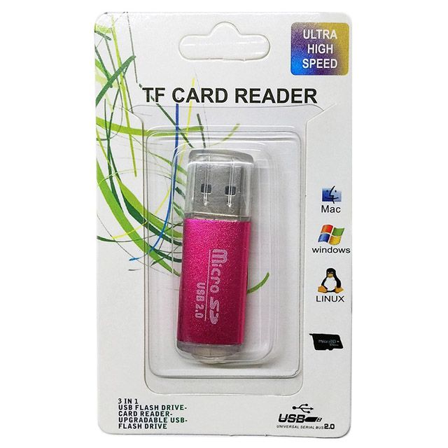 Đầu đọc thẻ MicroSD PeepVN Ultra (Hồng)