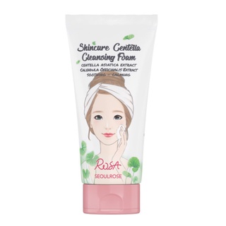 Sữa rửa mặt rau má hoa cúc Rosa Skincure Centella Cleansing Foam