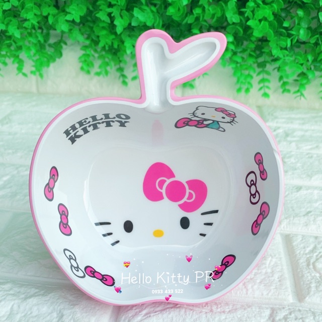 Chén hình trái táo Hello Kitty - Doremon Doraemon