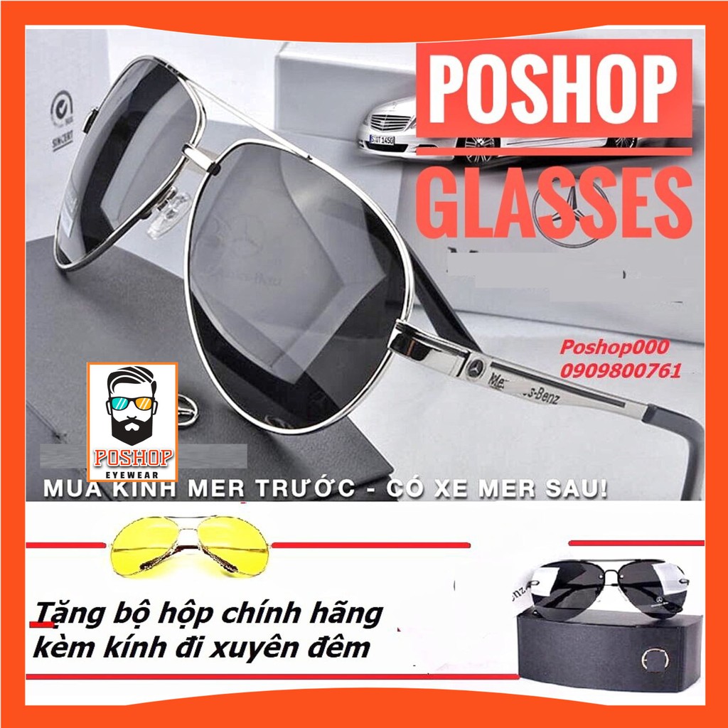 MẮT KÍNH MÁT NAM M3 KÍNH RÂM ITALIA FULLBOX HÃNG POSHOP PHÂN CỰC POLAROID CAO CẤP THỜI TRANG TREND TẶNG kính đi đêm