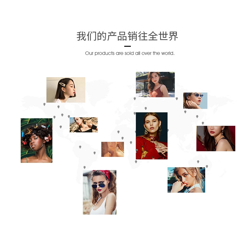 Vòng cổ mặt gấu trúc đính đá thời trang