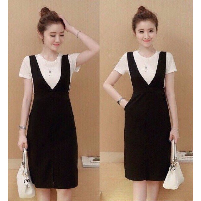 Set yếm cổ V