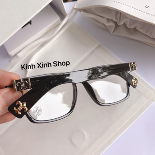 Kính gọng CHROME Mắt vuông - Hottrends