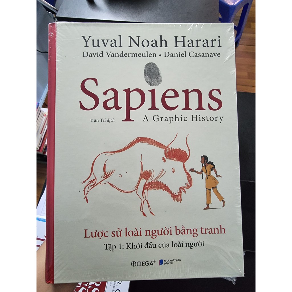 Sách - Sapiens: Lược Sử Loài Người Bằng Tranh - Tập 1: Khởi Đầu Của Loài Người