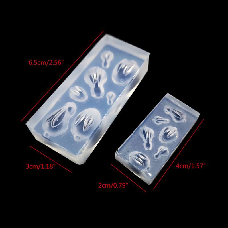 Khuôn Silicone Làm Mặt Dây Chuyền Hình Thỏ