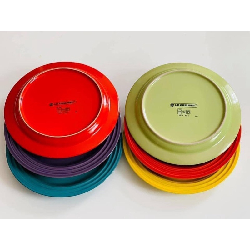 Sét 6 đĩa Le creuset 22cm