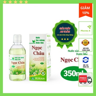 Nước súc miệng dược liệu Ngọc Châu chai 350ml