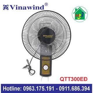 Quạt Treo Tường Cánh 300 Vinawind QTT300EĐ