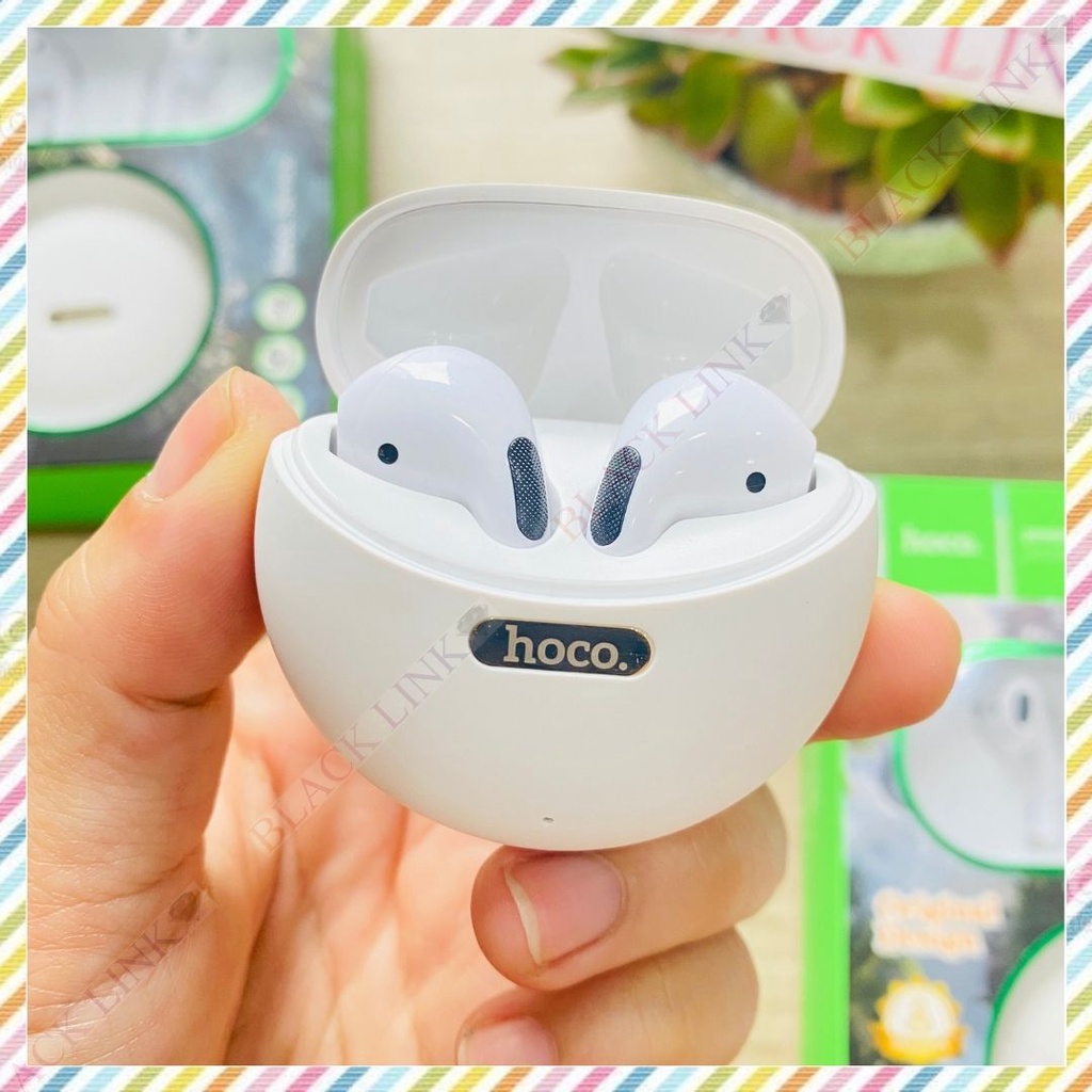Tai Nghe Bluetooth TWS HOCO DES10A Không Dây Chính Hãng - Bass Mạnh Nhét Tai Chống Ồn Chơi Game Nghe Nhạc Đàm Thoại