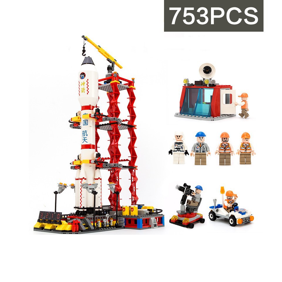 Đồ Chơi Xếp Hình Lắp Ráp BeThongMinh Mô Hình Dàn Phóng Tên Lửa Siêu To Khổng Lồ