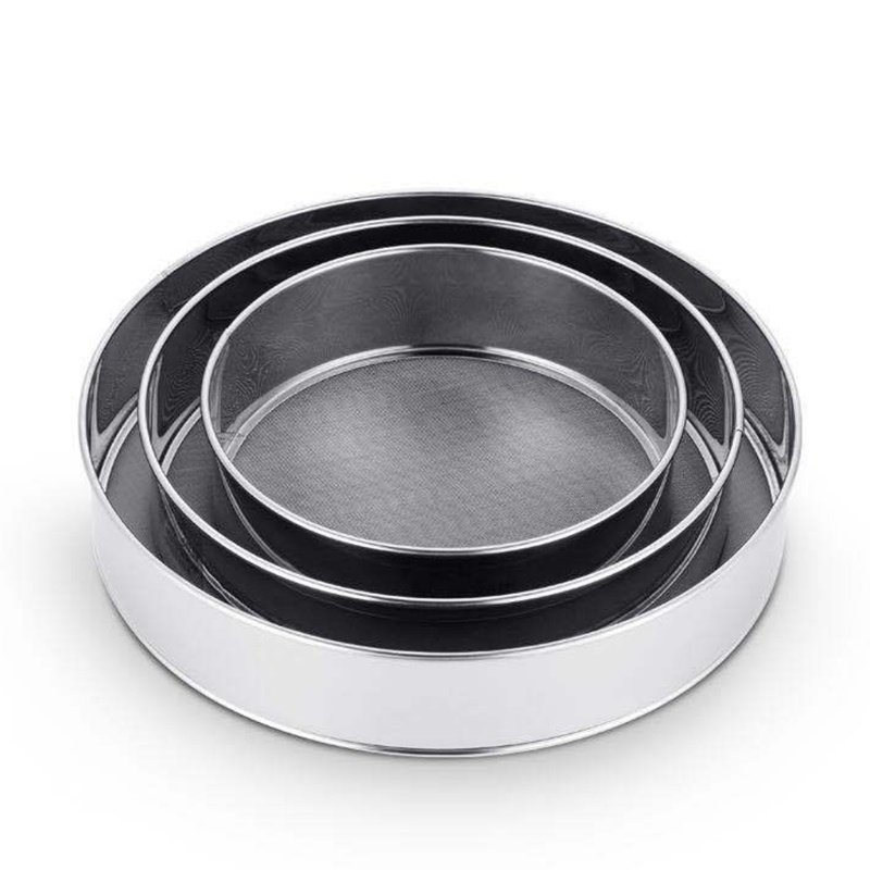 Dụng Cụ Rây Bột Làm Bánh Bằng Thép Không Gỉ Tiện Dụng