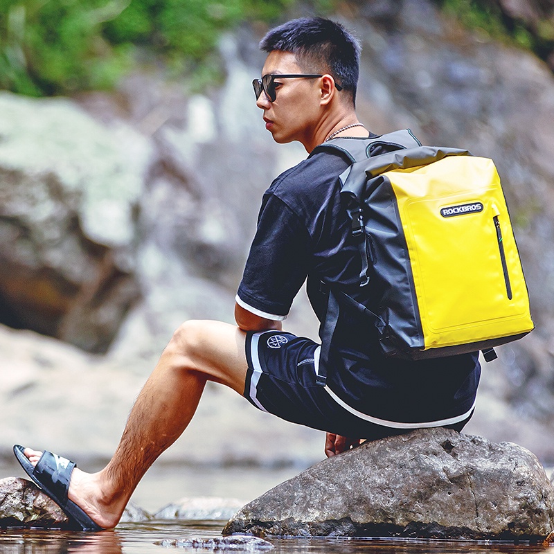 Rockbros Túi Đựng Dụng Cụ Câu Cá Chống Thấm Nước Tiện Dụng Dung Tích 25L